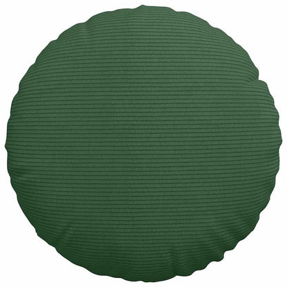 Zitkussens 2 pcs Donkergroen Ø 40 cm Katoen Stof