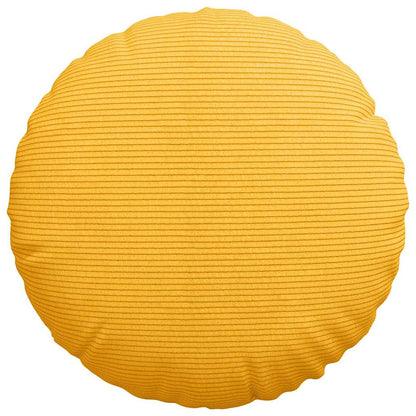 Zitkussens 2 pcs Lichtgeel Ø 40 cm Katoen Stof