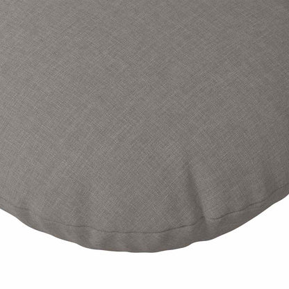 Zitkussens 2 pcs Taupe Ø50 x 19 cm Stof