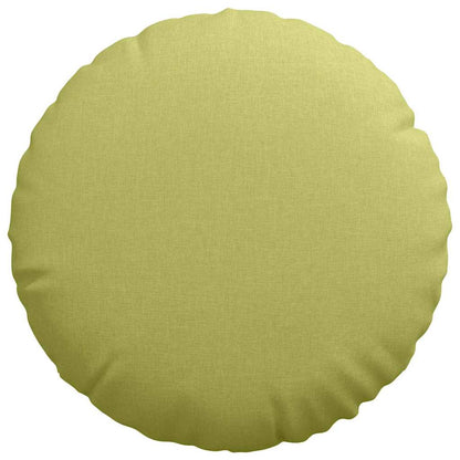 Zitkussens 2 pcs Lichtgroen Ø50 x 19 cm Stof