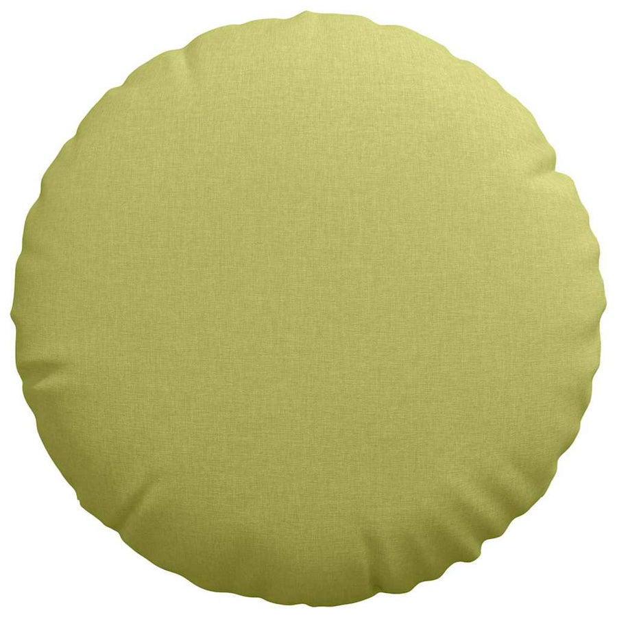 Zitkussens 2 pcs Lichtgroen Ø50 x 19 cm Stof