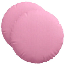 Zitkussens 2 pcs Roze Ø50 x 19 cm Stof