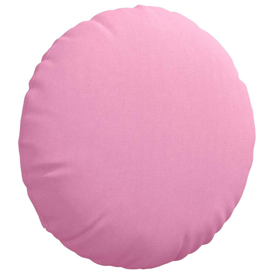 Zitkussens 2 pcs Roze Ø50 x 19 cm Stof