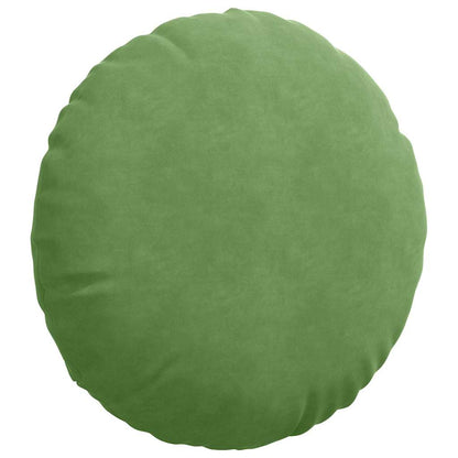 Zitkussens 2 pcs Lichtgroen Ø 40 x 13 cm Fluweel