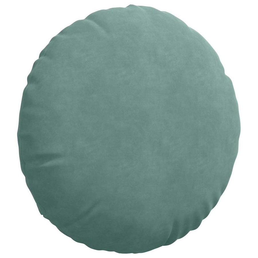 Zitkussens 2 pcs Zeegroen Ø 40 x 13 cm Fluweel