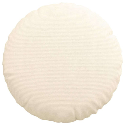 Zitkussens 2 pcs Crème Ø 50 cm Katoen Stof