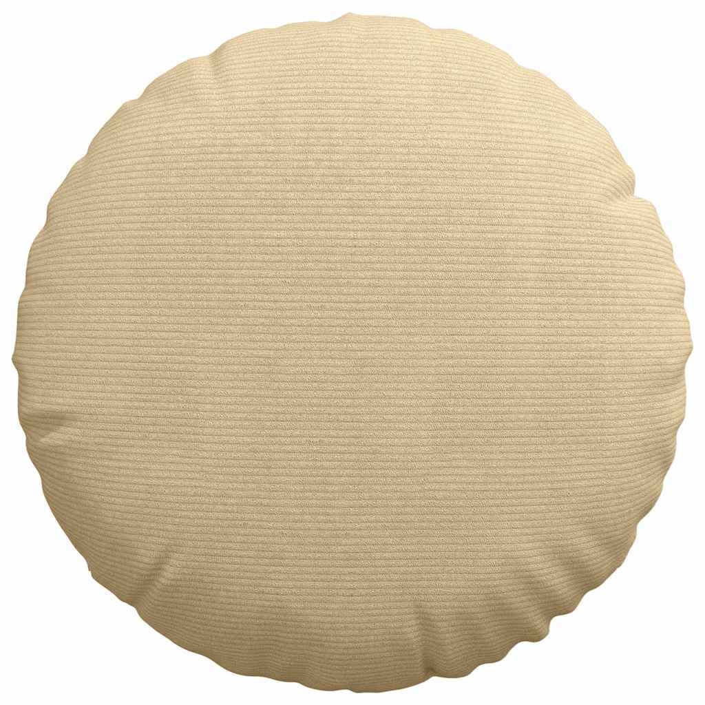 Zitkussens 2 pcs Grijs groen Ø 50 cm Katoen Stof