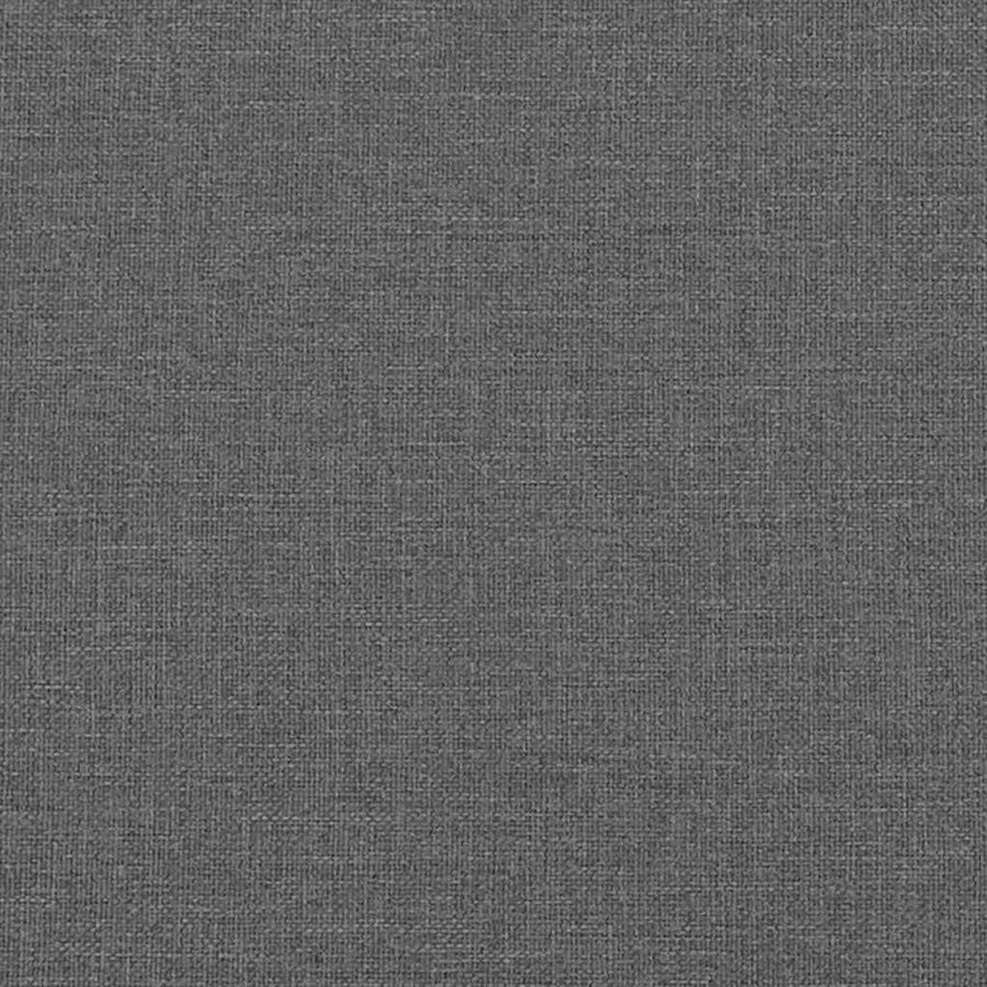 Zitkussens 2 pcs Donkergrijs Ø60 x 21 cm Stof