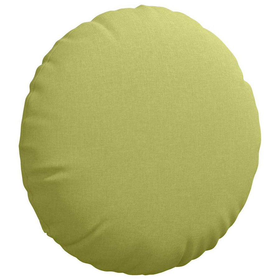 Zitkussens 2 pcs Lichtgroen Ø60 x 21 cm Stof