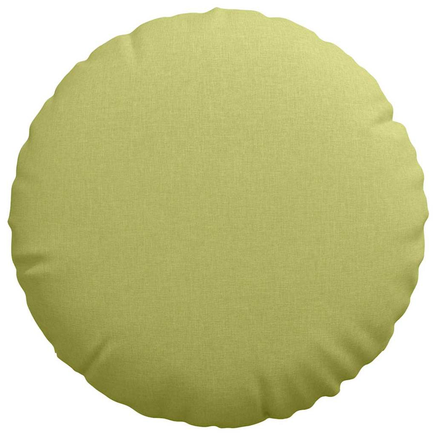 Zitkussens 2 pcs Lichtgroen Ø60 x 21 cm Stof