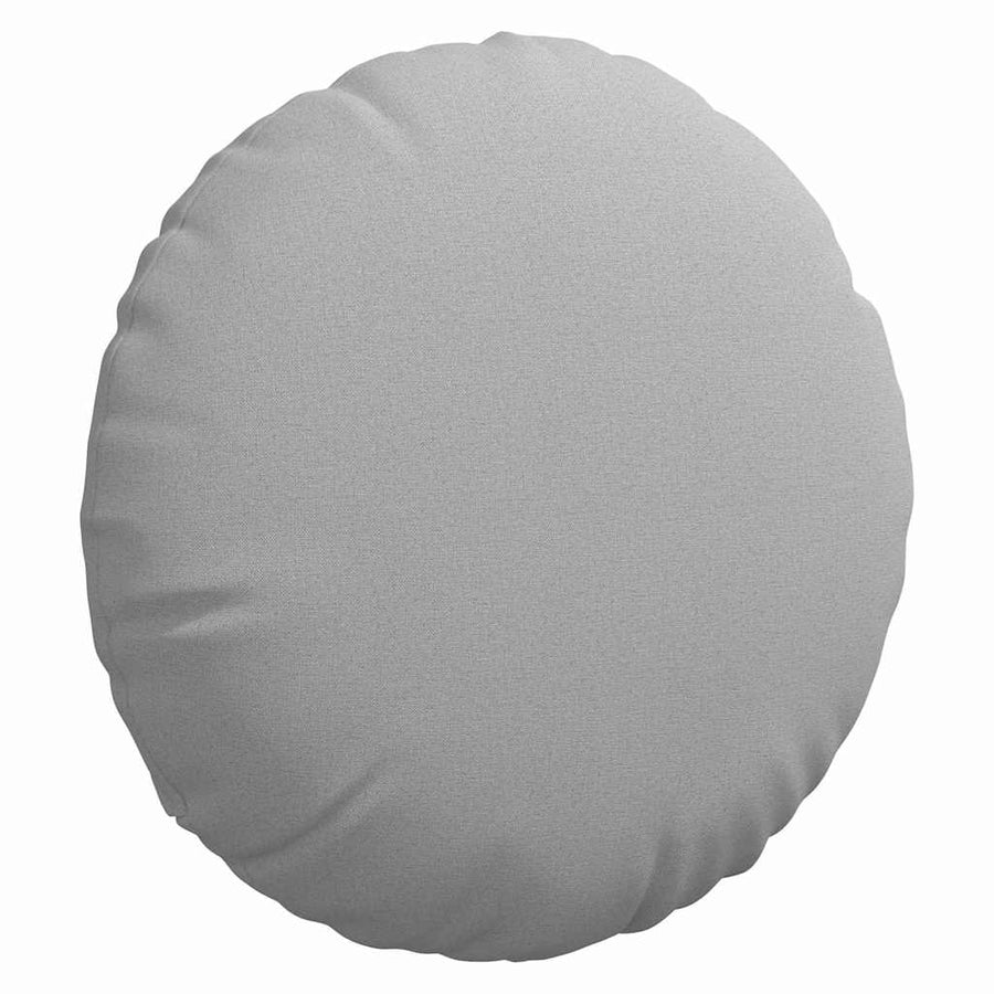 Zitkussens 2 pcs Wolkengrijs Ø60 x 21 cm Stof