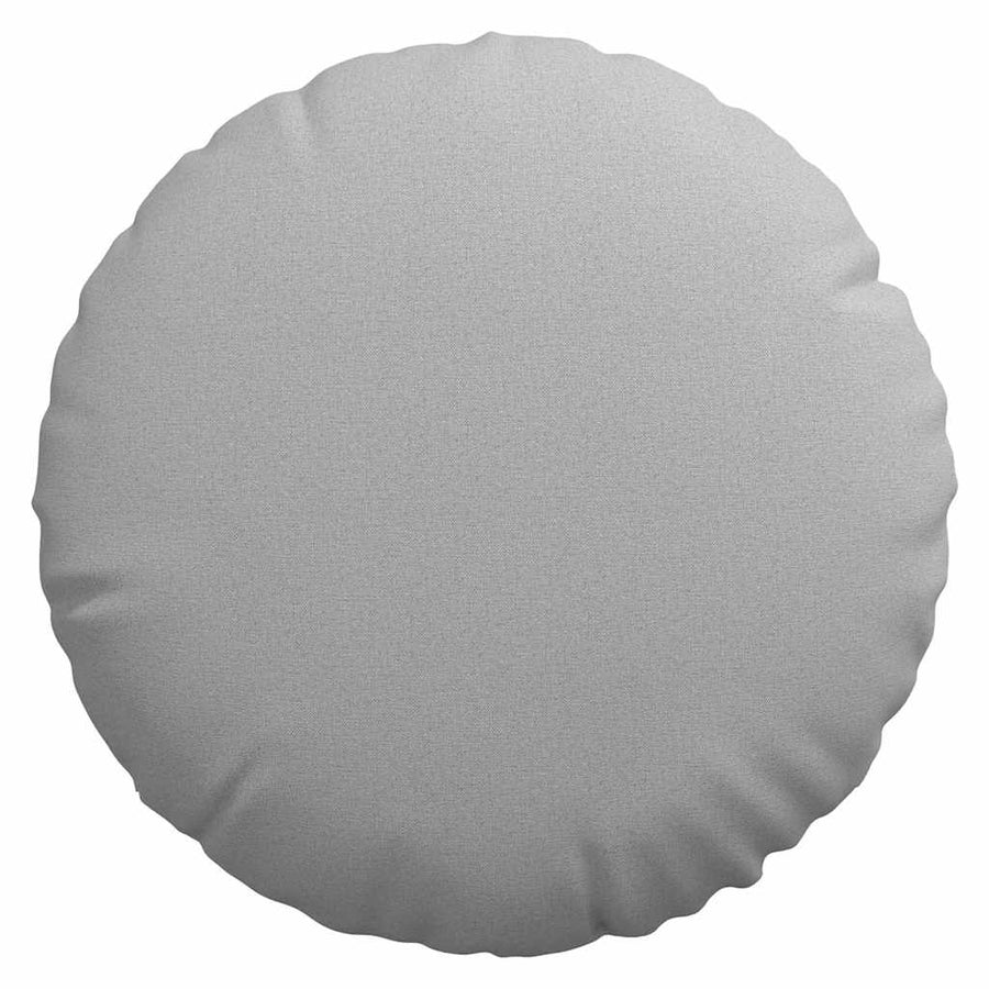Zitkussens 2 pcs Wolkengrijs Ø60 x 21 cm Stof