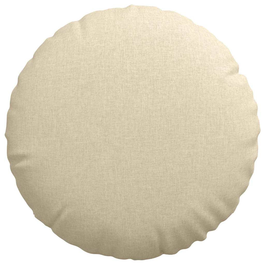 Zitkussens 2 pcs Crème Ø80 x 29 cm Stof