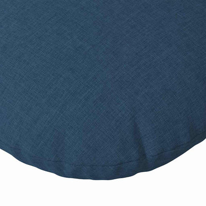 Zitkussens 2 pcs Blauw Ø80 x 29 cm Stof