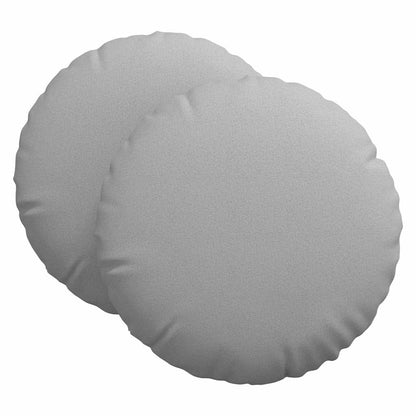 Zitkussens 2 pcs Wolkengrijs Ø80 x 29 cm Stof
