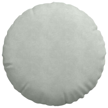 Zitkussens 2 pcs Lichtgrijs Ø 40 x 13 cm Fluweel