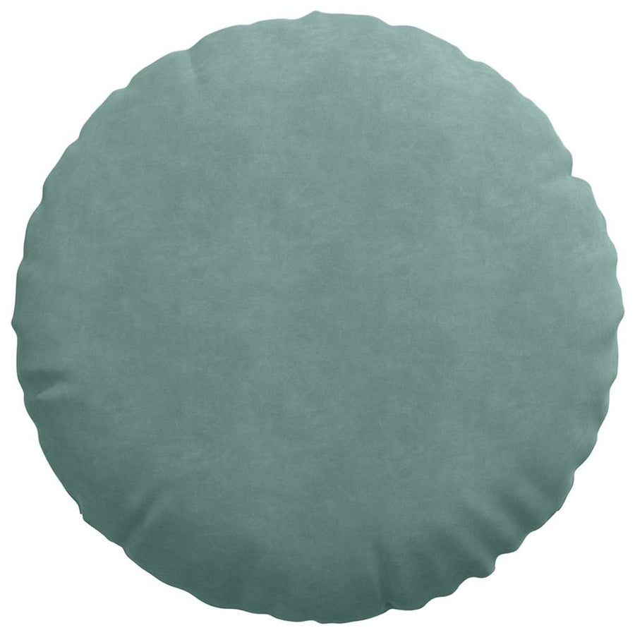 Zitkussens 2 pcs Zeegroen Ø 40 x 13 cm Fluweel