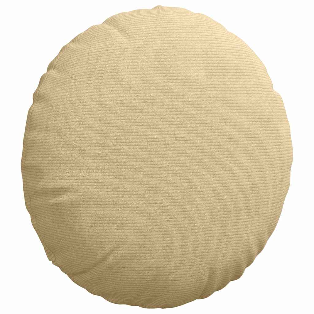 Zitkussens 2 pcs Grijs groen Ø 80 cm Katoen Stof
