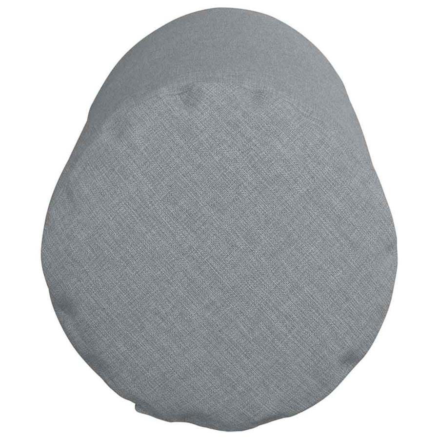 Bolster Kussens 2 pcs Lichtgrijs Ø 15 x 40 cm Stof