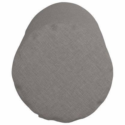 Bolster Kussens 2 pcs Taupe Ø 15 x 40 cm Stof