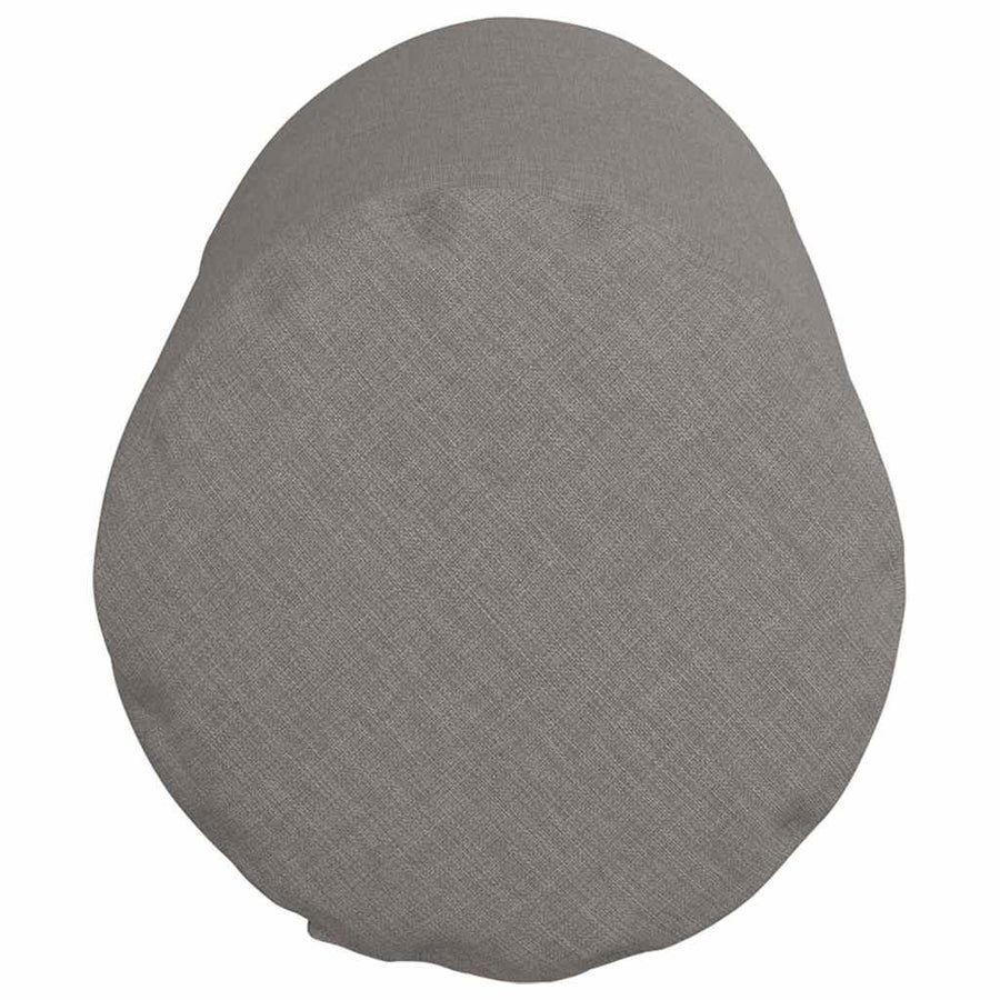 Bolster Kussens 2 pcs Taupe Ø 15 x 40 cm Stof