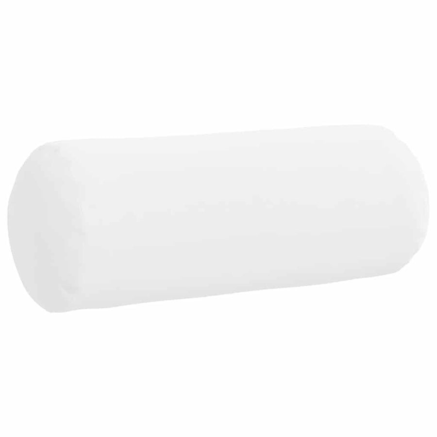 Bolster Kussens 2 pcs Wit Ø 15 x 40 cm Stof