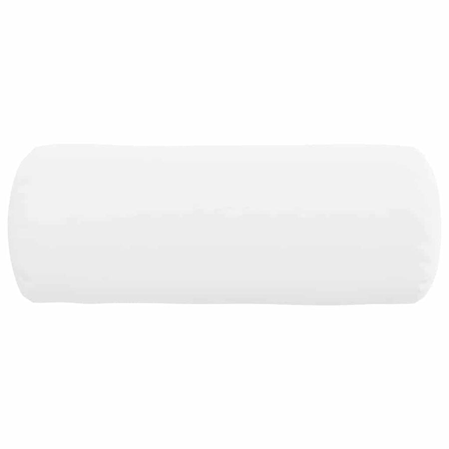 Bolster Kussens 2 pcs Wit Ø 15 x 40 cm Stof