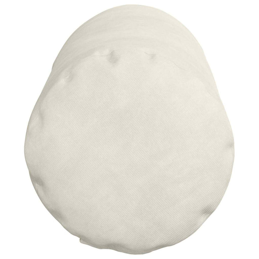 Bolster Kussens 2 pcs Crème Ø 15 x 40 cm Katoen Stof