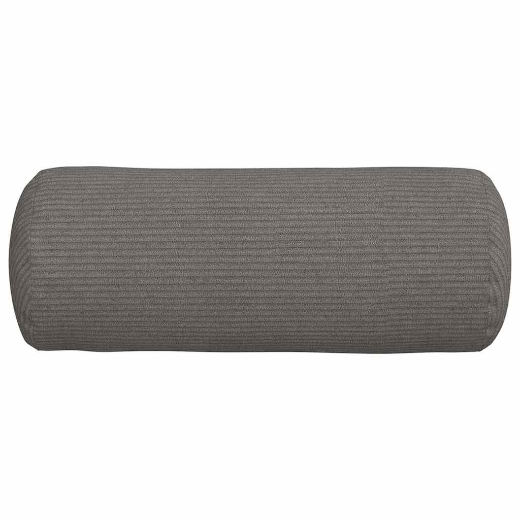 Bolster Kussens 2 pcs Lichtgrijs Ø 15 x 40 cm Katoen Stof
