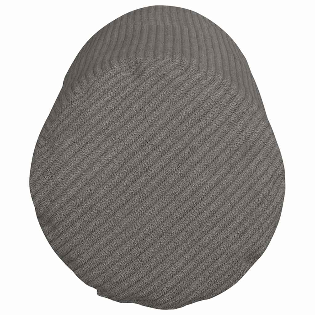 Bolster Kussens 2 pcs Lichtgrijs Ø 15 x 40 cm Katoen Stof