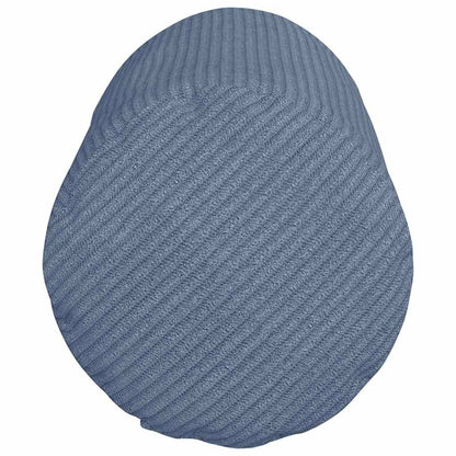 Bolster Kussens 2 pcs Blauw Ø 15 x 40 cm Katoen Stof