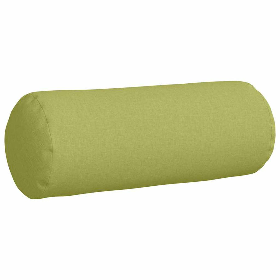 Bolster Kussens 2 pcs Lichtgroen Ø 25 x 70 cm Stof
