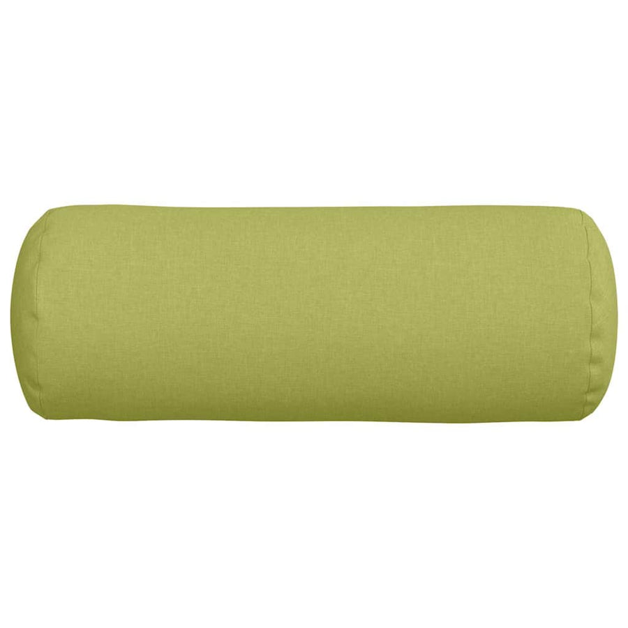 Bolster Kussens 2 pcs Lichtgroen Ø 25 x 70 cm Stof