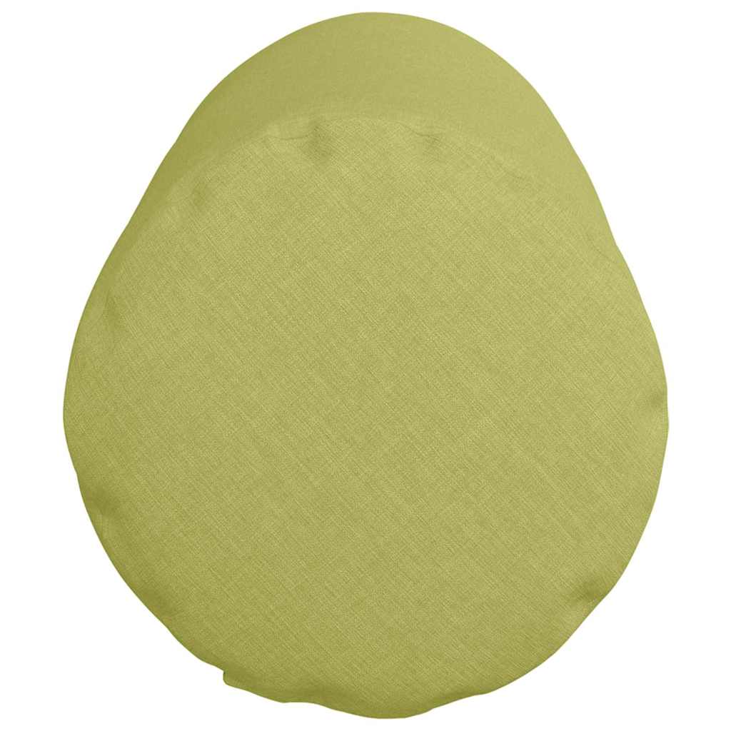 Bolster Kussens 2 pcs Lichtgroen Ø 25 x 70 cm Stof
