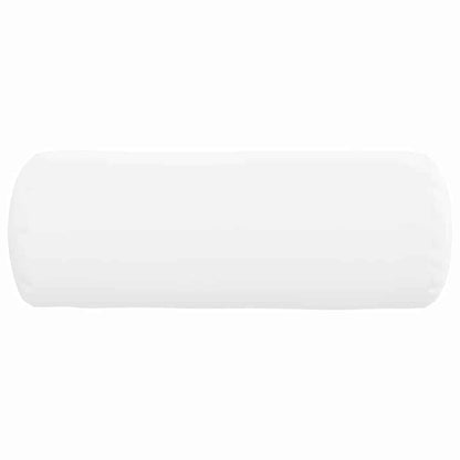 Bolster Kussens 2 pcs Wit Ø 25 x 70 cm Stof