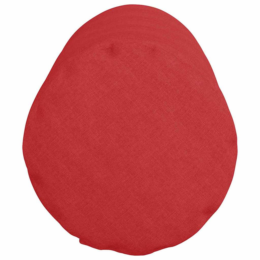 Bolster Kussens 2 pcs Rood Ø 25 x 70 cm Stof