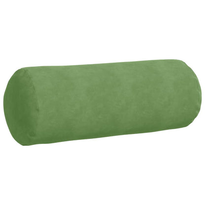 Bolster Kussens 2 pcs Lichtgroen Ø 25 x 70 cm Katoen Stof