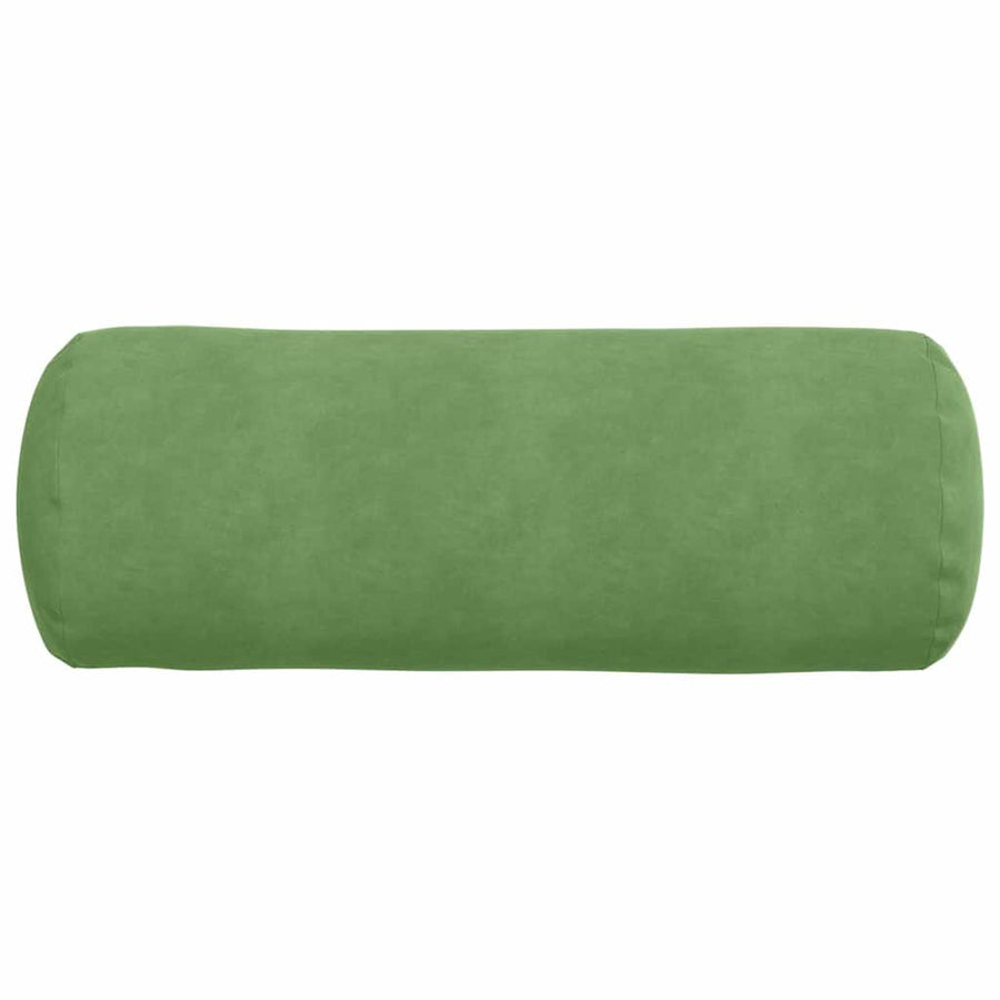Bolster Kussens 2 pcs Lichtgroen Ø 25 x 70 cm Katoen Stof