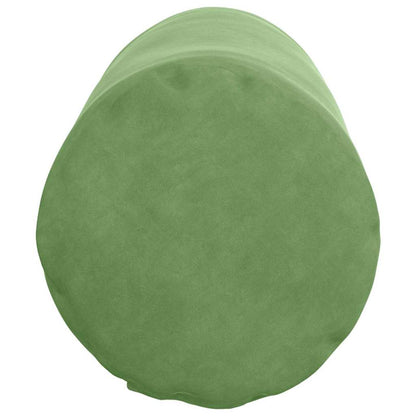 Bolster Kussens 2 pcs Lichtgroen Ø 25 x 70 cm Katoen Stof