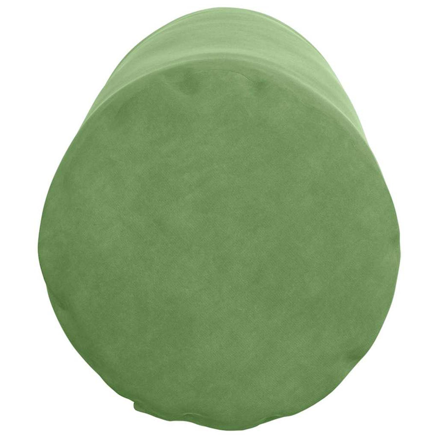 Bolster Kussens 2 pcs Lichtgroen Ø 25 x 70 cm Katoen Stof