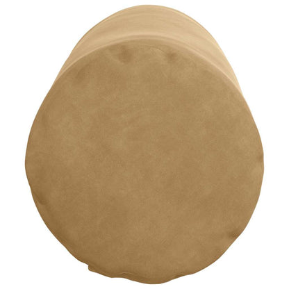 Bolster Kussens 2 pcs Bruin Ø 25 x 70 cm Katoen Stof