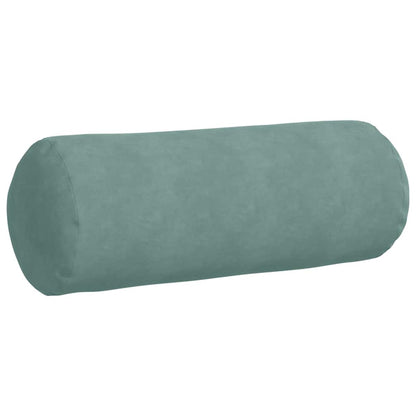 Bolster Kussens 2 pcs Zeegroen Ø 25 x 70 cm Katoen Stof