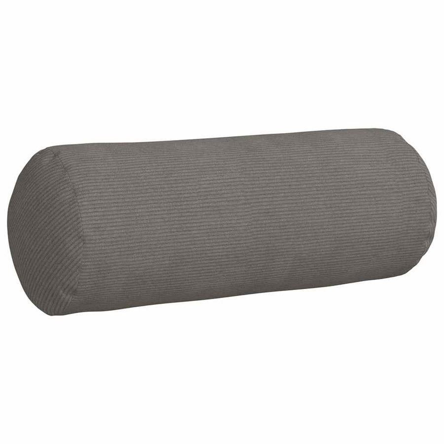 Bolster Kussens 2 pcs Lichtgrijs Ø 25 x 70 cm Katoen Stof