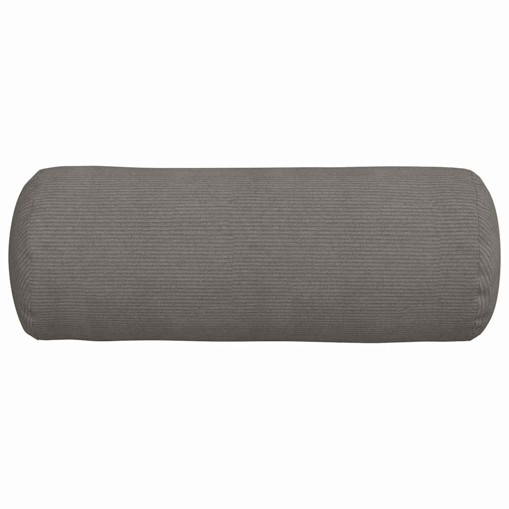 Bolster Kussens 2 pcs Lichtgrijs Ø 25 x 70 cm Katoen Stof