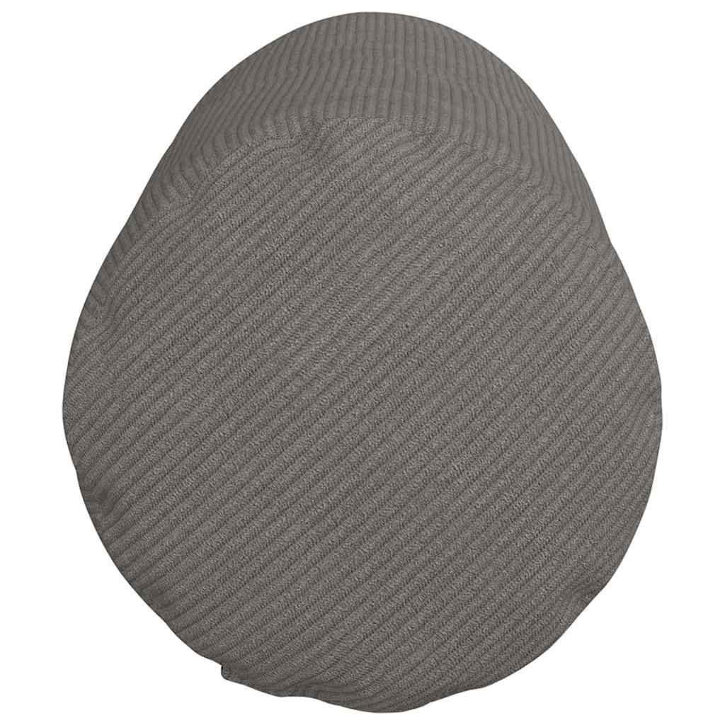Bolster Kussens 2 pcs Lichtgrijs Ø 25 x 70 cm Katoen Stof