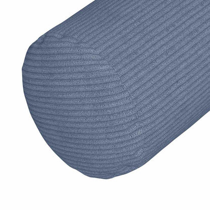 Bolster Kussens 2 pcs Blauw Ø 25 x 70 cm Katoen Stof