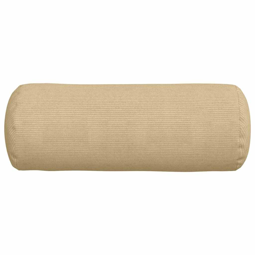 Bolster Kussens 2 pcs Grijs groen Ø 25 x 70 cm Katoen Stof