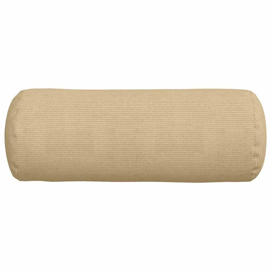Bolster Kussens 2 pcs Grijs groen Ø 25 x 70 cm Katoen Stof