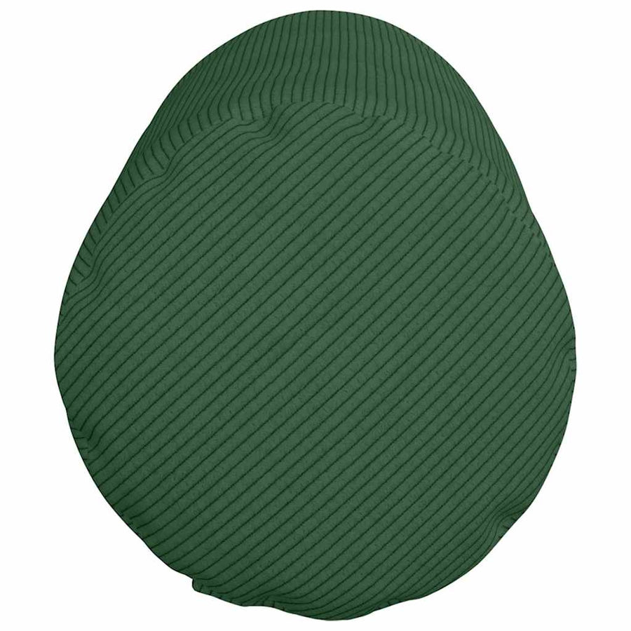 Bolster Kussens 2 pcs Donkergroen Ø 25 x 70 cm Katoen Stof