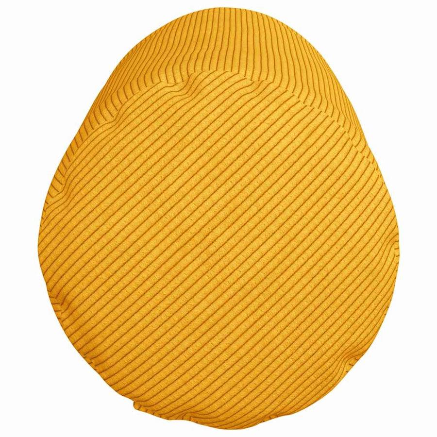 Bolster Kussens 2 pcs Lichtgeel Ø 25 x 70 cm Katoen Stof